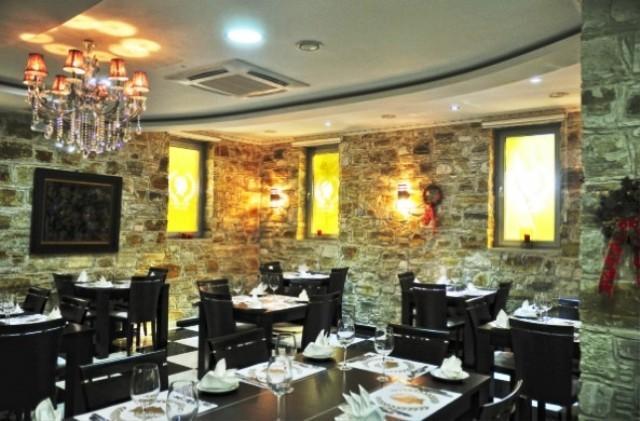 Vergi City Hotel Voroklini Restoran foto